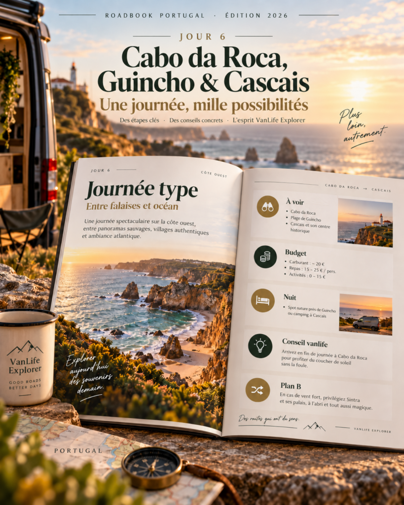 Exemple journée v2 portugal en van